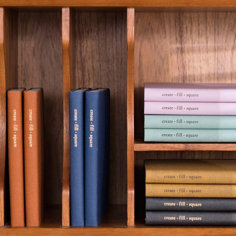 Byfulldesign Making memory small and wide grid notebook