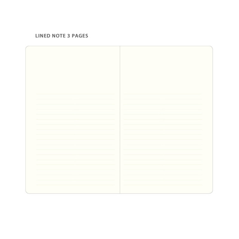 Line note - Byfulldesign Making memory medium blank notebook ver2