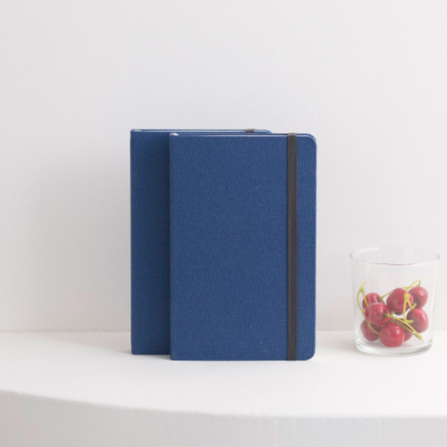 Evening blue - Byfulldesign Making memory medium lined notebook ver2