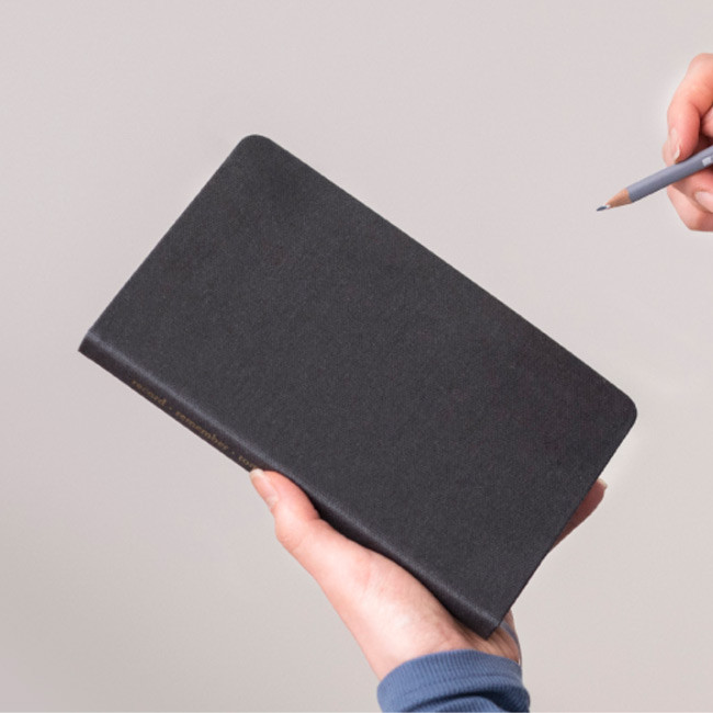 Dark gray - Byfulldesign Making memory medium lined notebook ver2