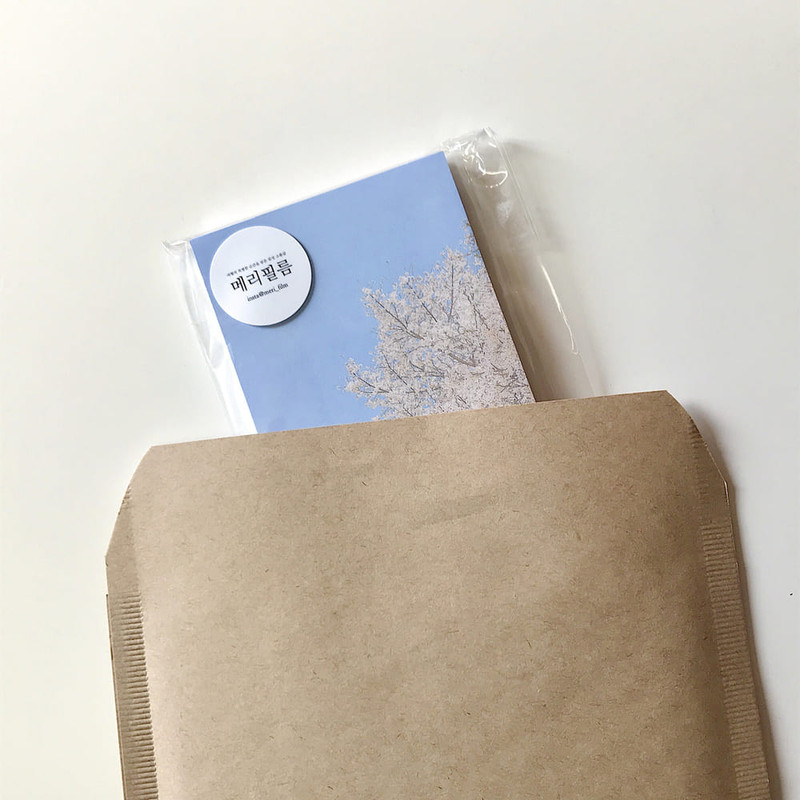 Meri Film Spring cherry blossom memo writing notepad Meri Film Spring cherry blossom memo writing notepad