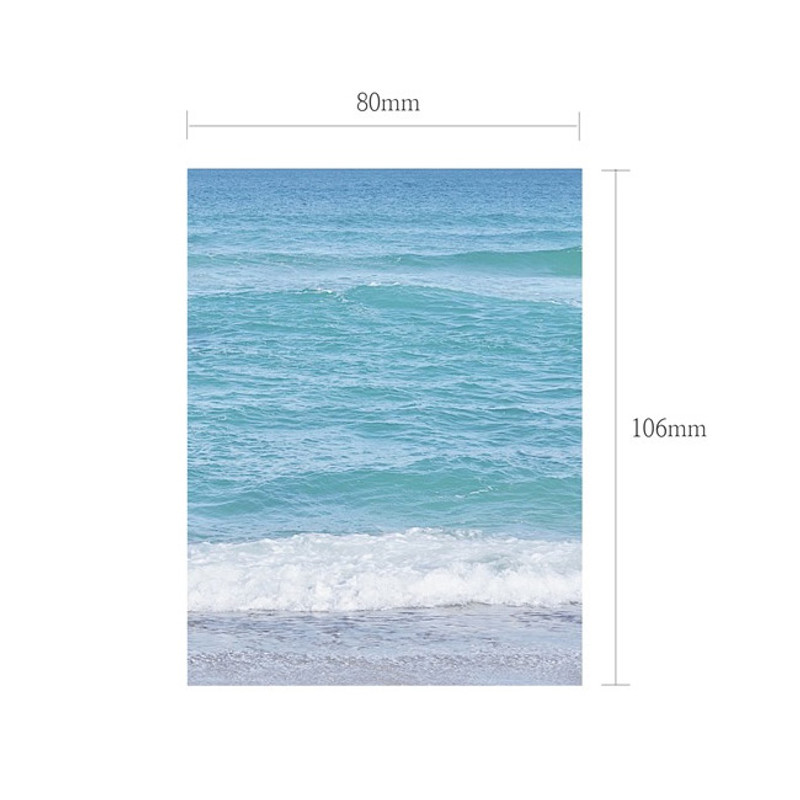 Size - Meri Film Gangneung beach memo writing notepad