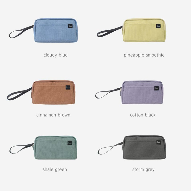 6 color - Byfulldesign Multi Pocket Long Zipper Pouch 6 color - Byfulldesign Multi Pocket Long Zipper Pouch
