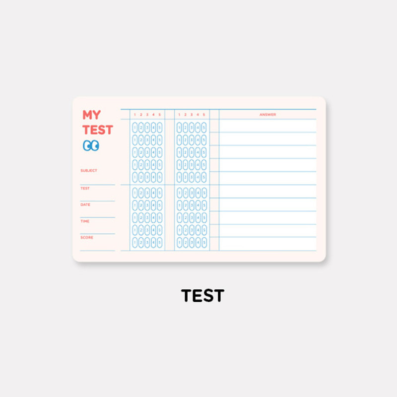 Test - Gunmangzeung The memo my various sticky notepad