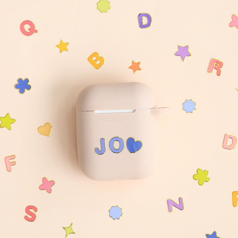 Usage example - Indigo Gold line PVC removable sticker