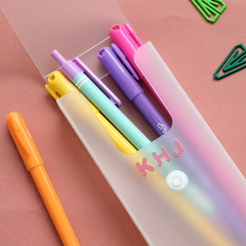 Usage example - Indigo Gold line PVC removable sticker