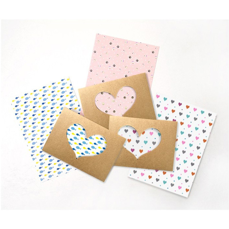 2young Heart point letter and envelope set 2young Heart point letter and envelope set