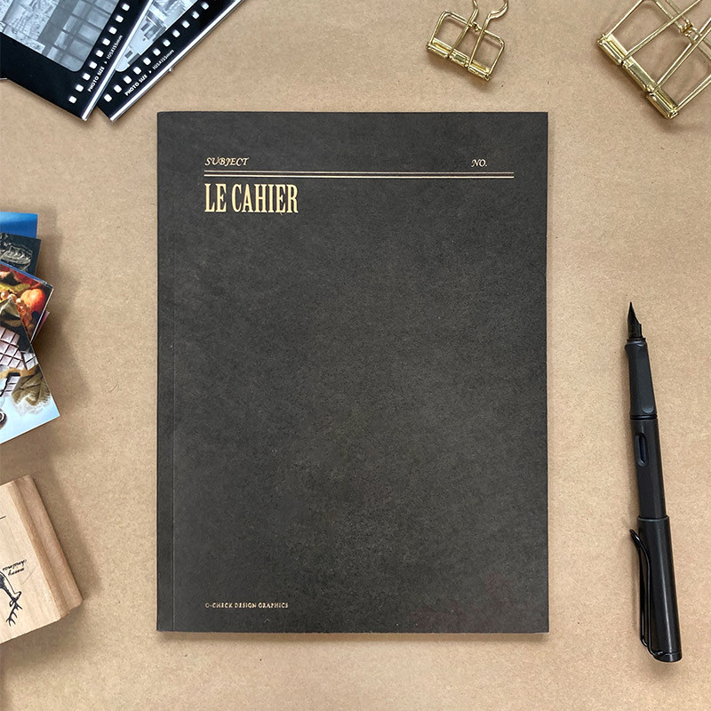 O-CHECK Le cahier classic large lined and plain notebook