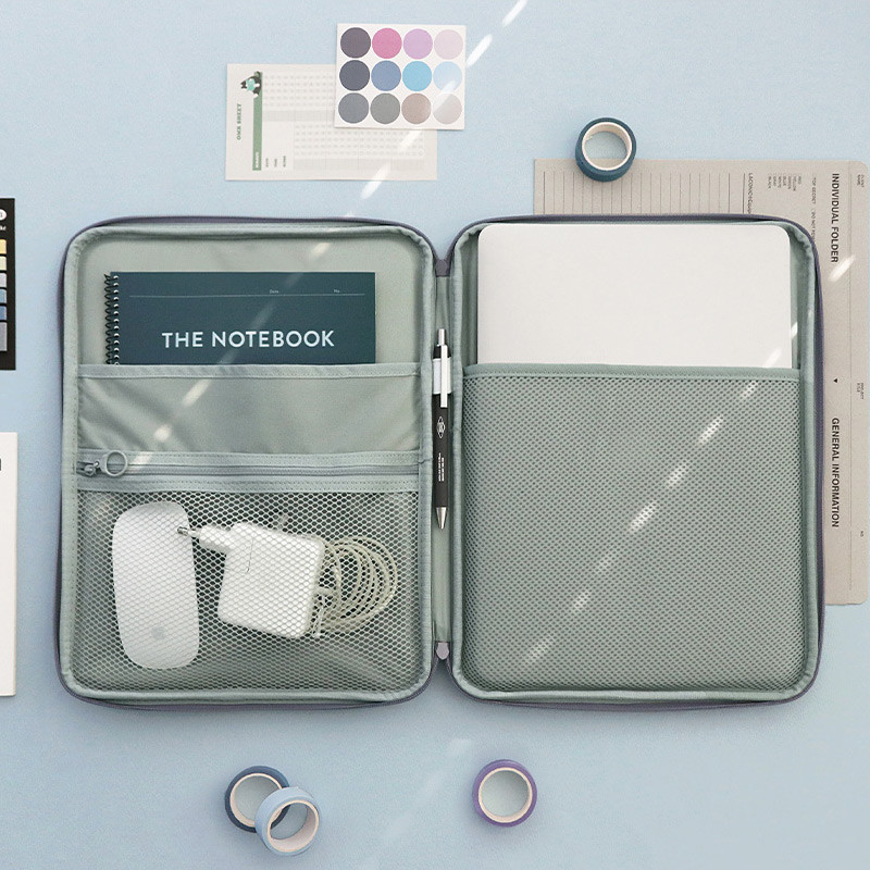 ICONIC Cottony 13 inches laptop zipper sleeve case ICONIC Cottony 13 inches laptop zipper sleeve case