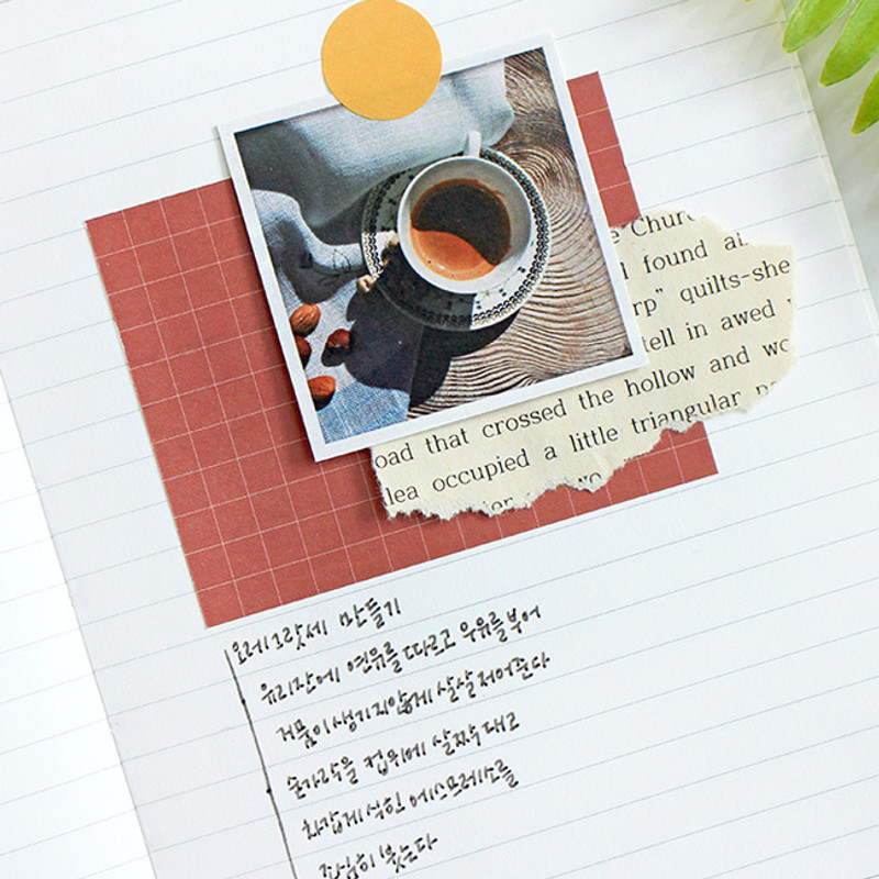 Usage example - Indigo Vintage decorative paper sticker pack 50 sheets Usage example - Indigo Vintage decorative paper sticker pack 50 sheets