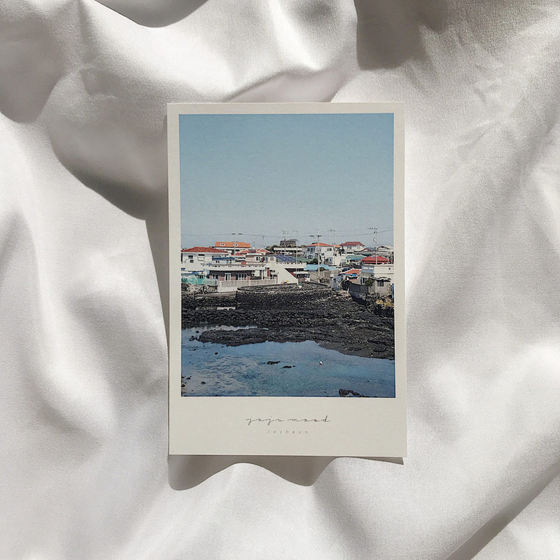 Meri Film Jeju travel postcard 4 sheets set
