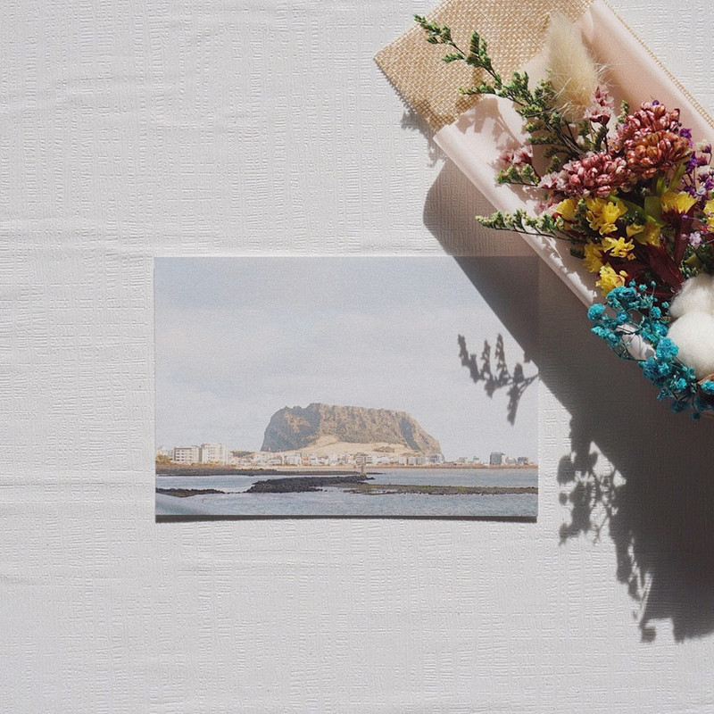 Meri Film Jeju island view photo postcard 5 sheets set