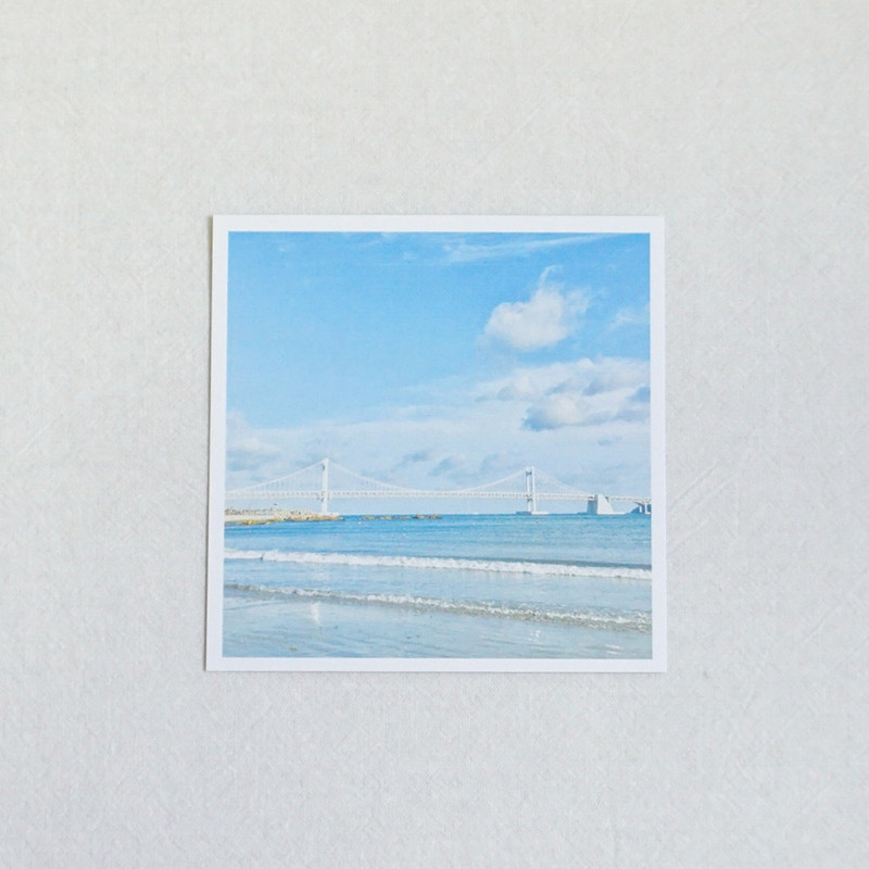 Meri Film Busan Gwanganri postcard and sticker set