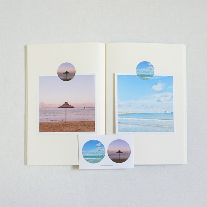 Meri Film Busan Gwanganri postcard and sticker set