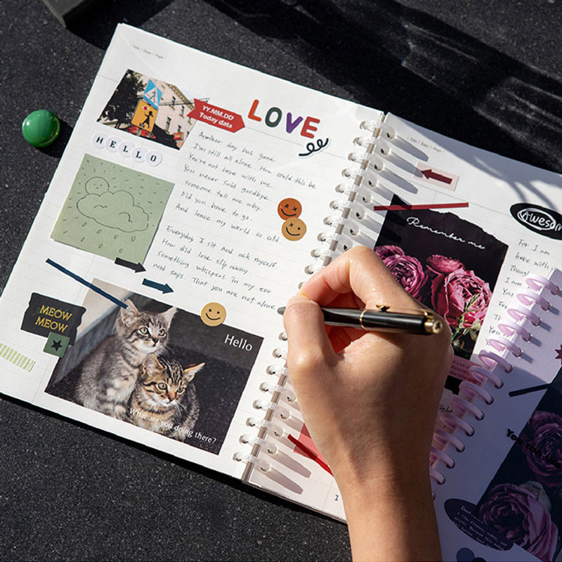 Usage example - Ardium Mood decorative paper sticker