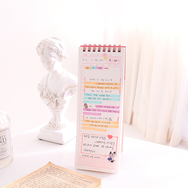 PLEPLE 100 days 24 hours time management dateless planner