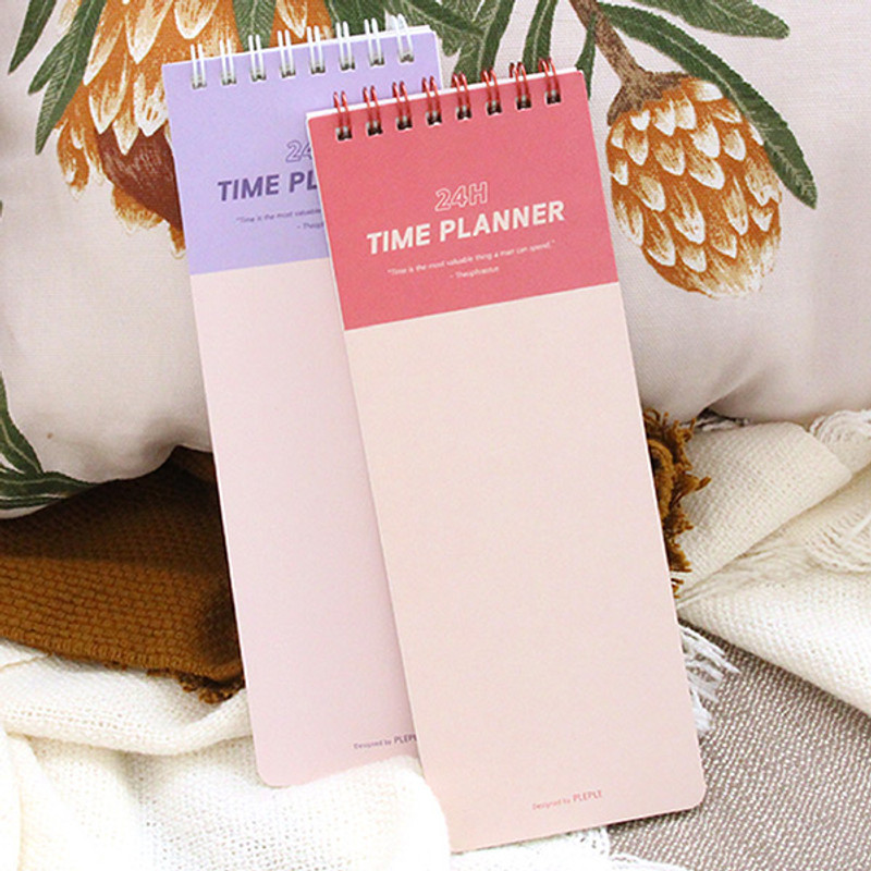 PLEPLE 100 days 24 hours time management dateless planner