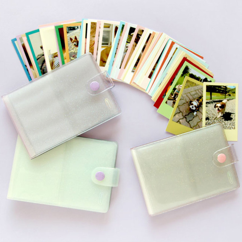 Stores up to 48 photos - Moa Moa slip in pocket small photo name card album ver2 Stores up to 48 photos - Moa Moa slip in pocket small photo name card album ver2