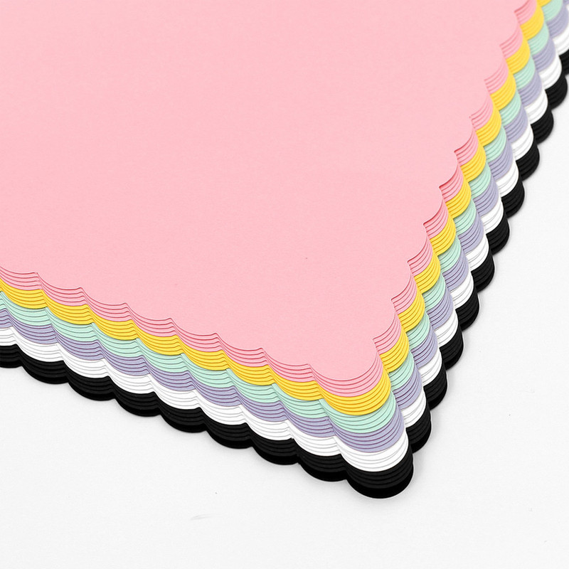 Detail of 2NUL Biscuit wide A6 6 ring blank note paper refill set Detail of 2NUL Biscuit wide A6 6 ring blank note paper refill set