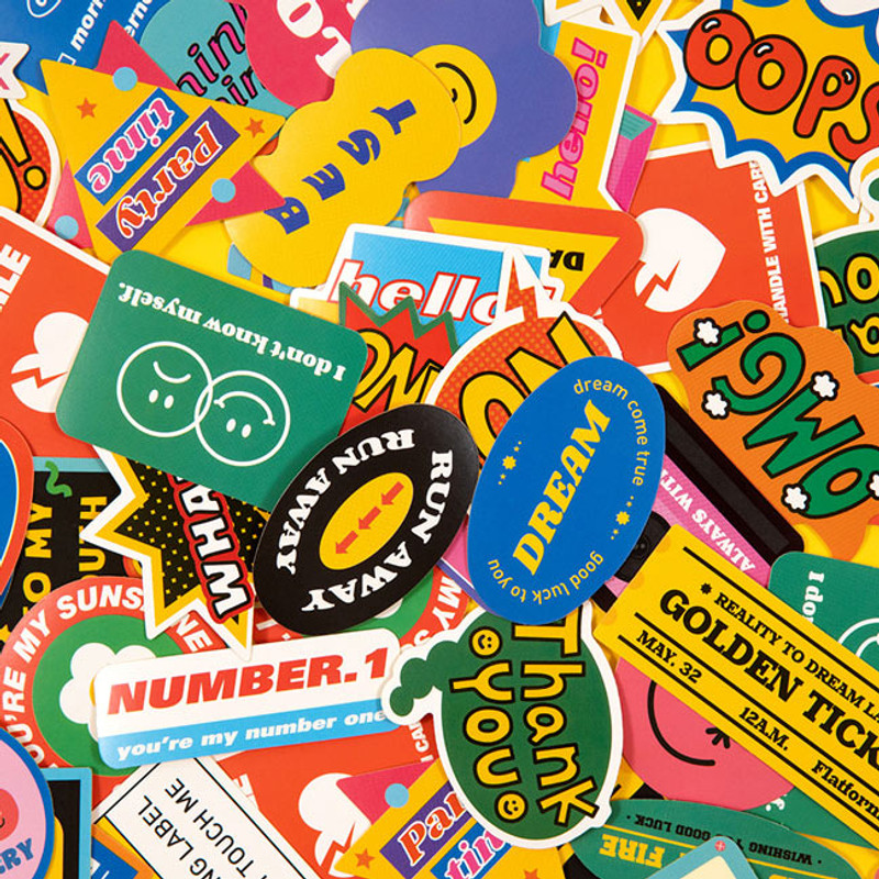 Ardium 20 Pieces paper sticker pack Ardium 20 Pieces paper sticker pack