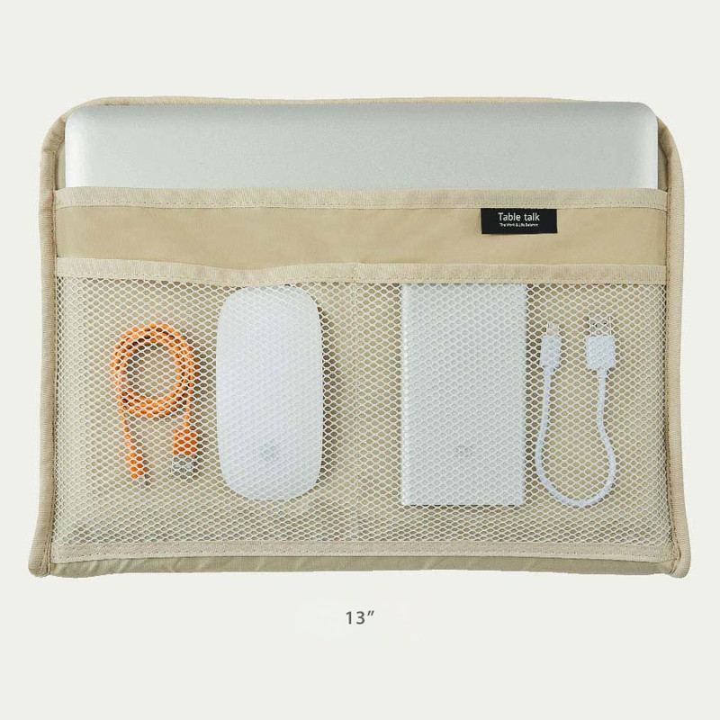 13" - Llama boucle iPad 13" laptop zipper sleeve case pouch