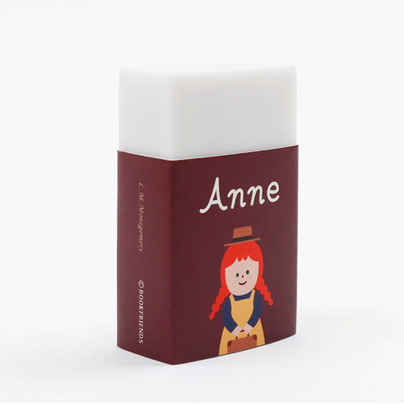 Bookfriends World literature white pencil eraser Bookfriends World literature white pencil eraser