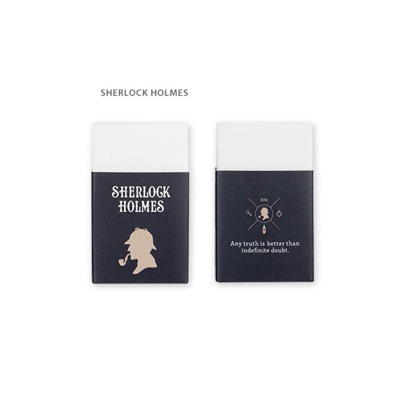 Sherlock holmes - Bookfriends World literature white pencil eraser Sherlock holmes - Bookfriends World literature white pencil eraser