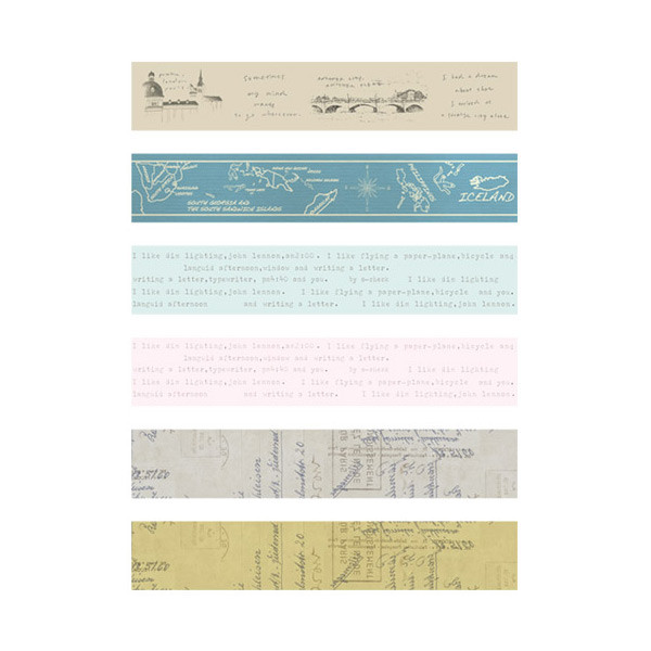 O-CHECK Vintage 15mm X 10m paper masking tape