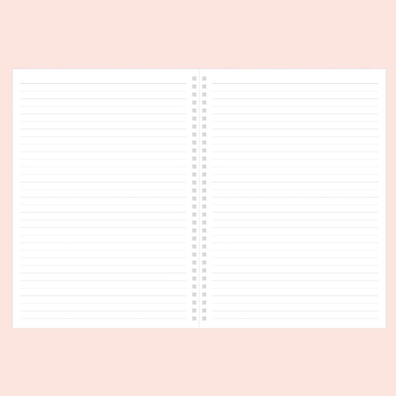 Lined notebook - Indigo Basic B5 sprial binding lined notebook Lined notebook - Indigo Basic B5 sprial binding lined notebook