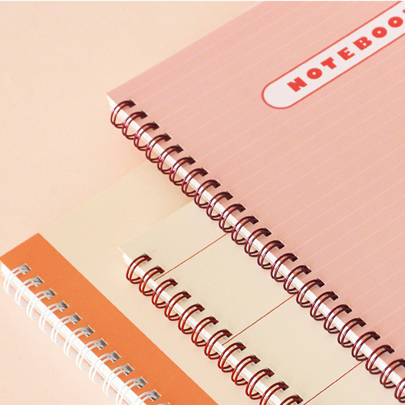 Wire binding - Indigo Basic B5 sprial binding lined notebook Wire binding - Indigo Basic B5 sprial binding lined notebook
