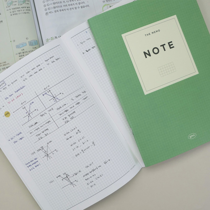 Gunmangzeung The Memo grid school notebook