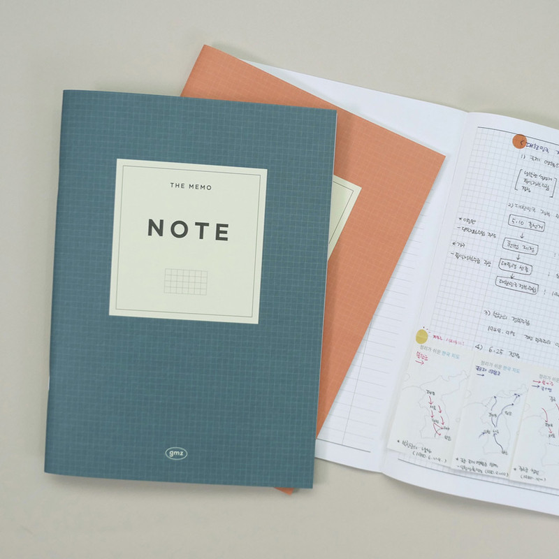 Gunmangzeung The Memo grid school notebook