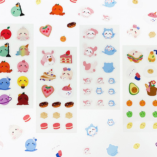 Flying Whales Marimong PVC clear sticker