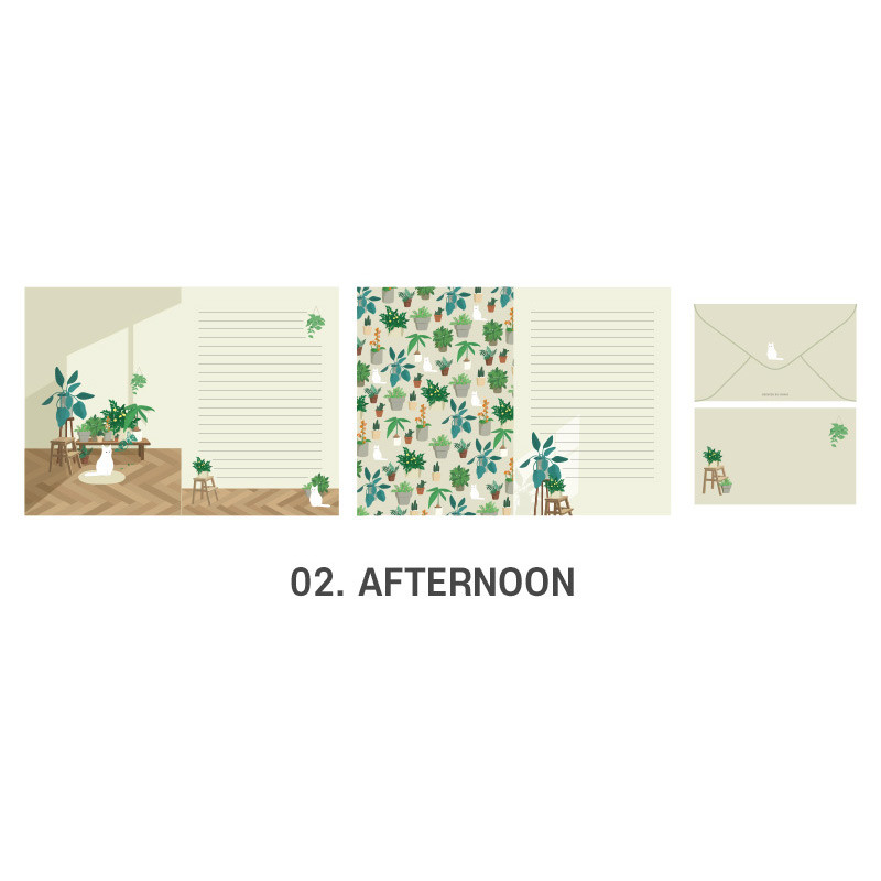 02 Afternoon - ICONIC Haru letter and envelope set 02 Afternoon - ICONIC Haru letter and envelope set
