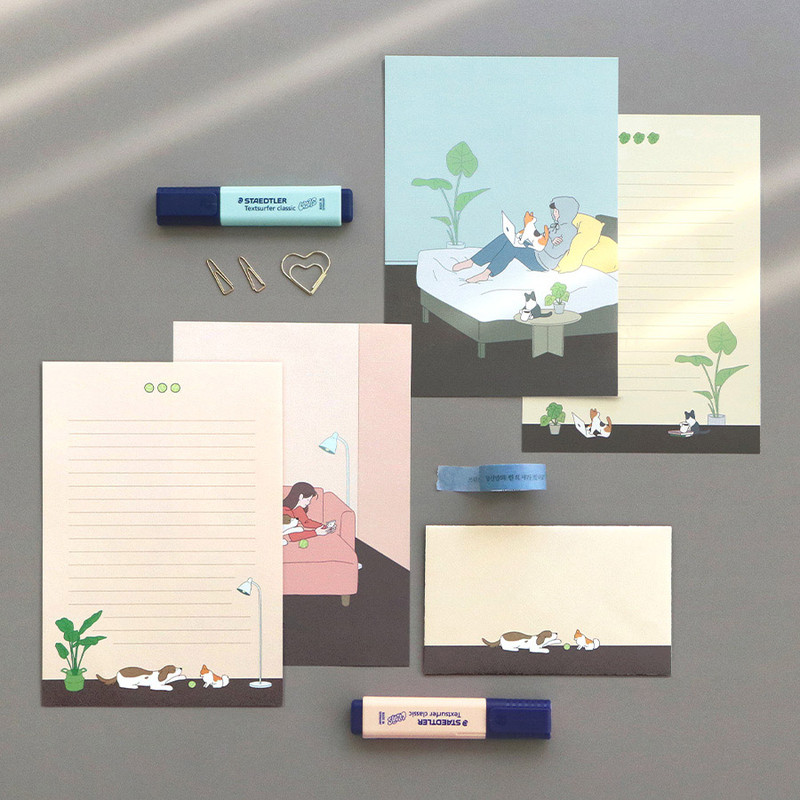 04 Miss you - ICONIC Haru letter and envelope set 04 Miss you - ICONIC Haru letter and envelope set