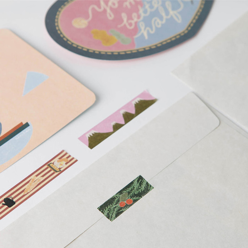 Usage example - SOSOMOONGOO Sojak5 Happy hobby masking tape Usage example - SOSOMOONGOO Sojak5 Happy hobby masking tape