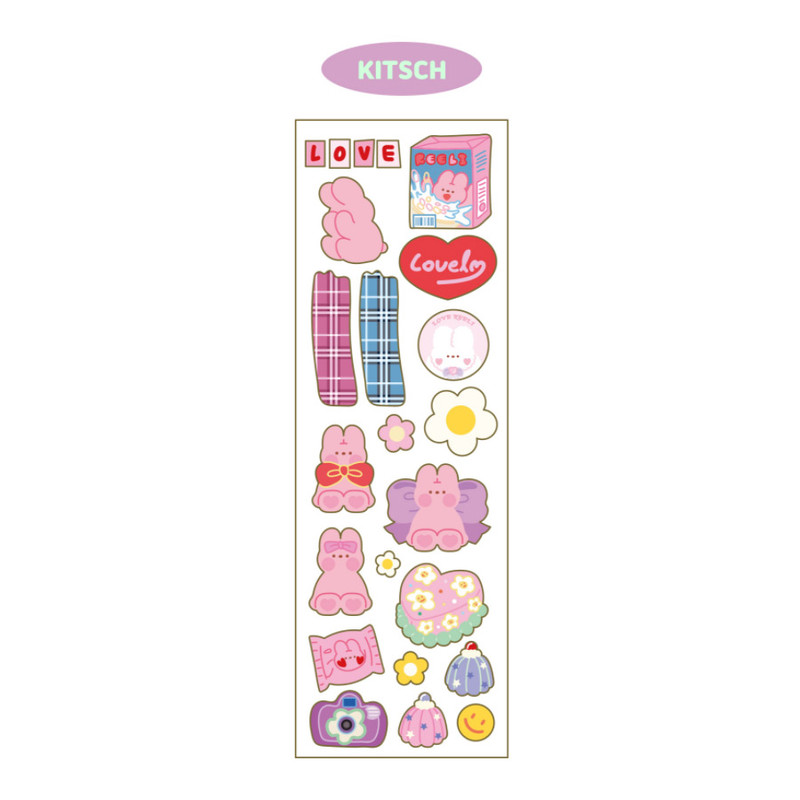 Kitsch - DESIGN GOMGOM Reeli gold line clear sticker Kitsch - DESIGN GOMGOM Reeli gold line clear sticker