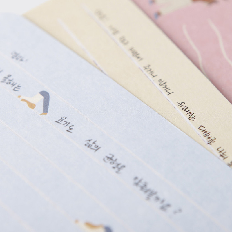 300gsm paper - SOSOMOONGOO Sojak5 Happy hobby message card and envelope set