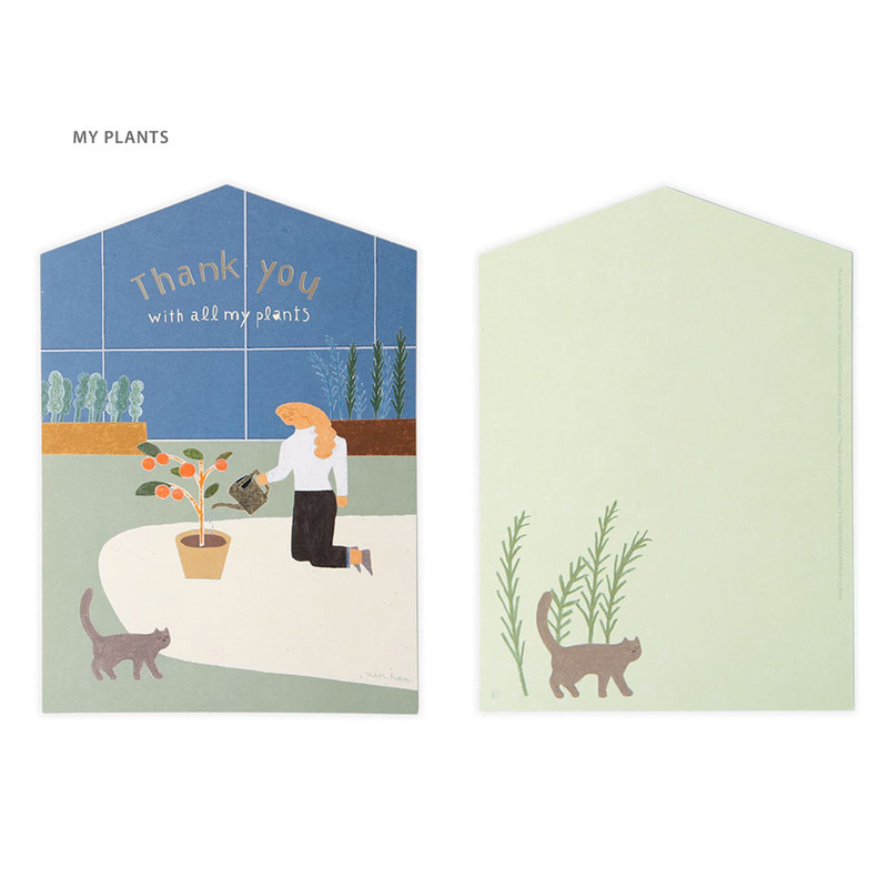 My plants - SOSOMOONGOO Sojak5 Happy hobby jumbo card and envelope set My plants - SOSOMOONGOO Sojak5 Happy hobby jumbo card and envelope set