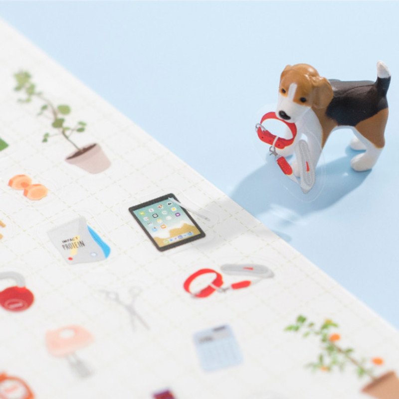 03 Interest - Byfulldesign At home useful deco sticker sheet set ver2