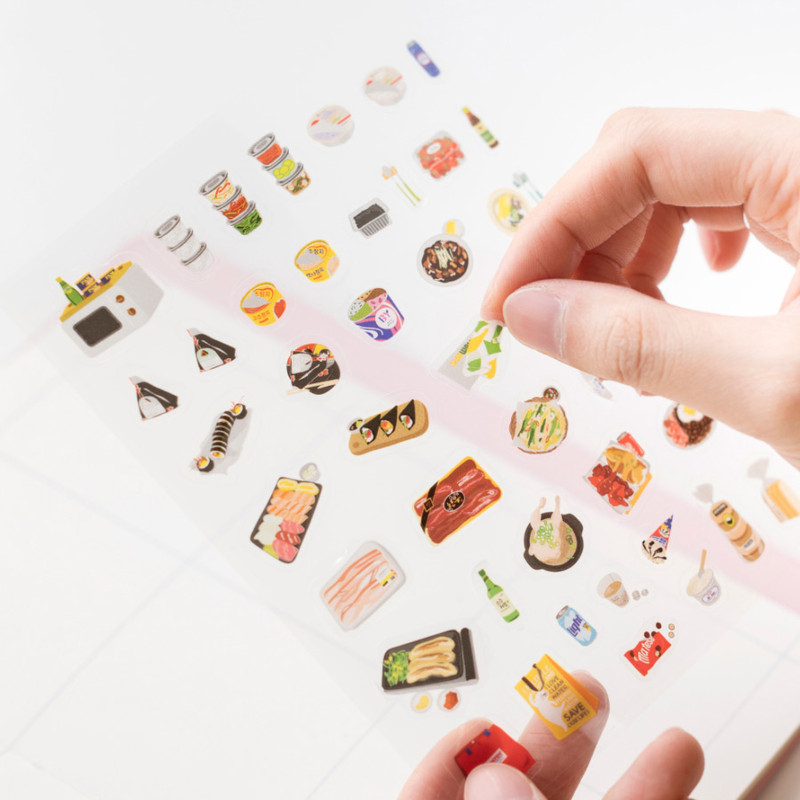 02 My Pantry - Byfulldesign At home useful deco sticker sheet set ver2