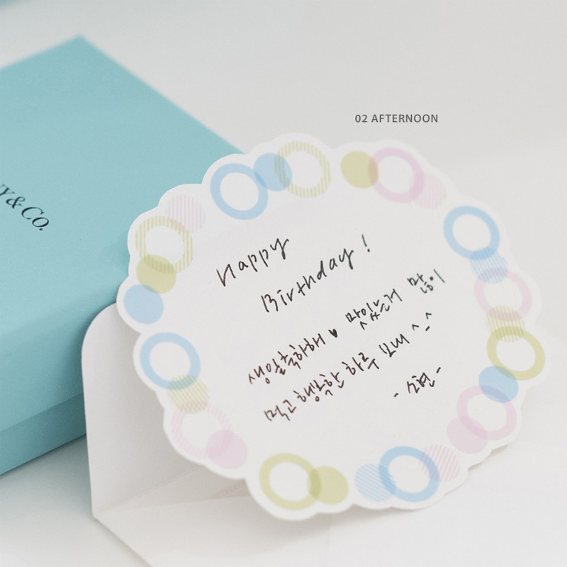 02 Afternoon - Byfulldesign Circle and Ring deco sticker sheet set ver2 02 Afternoon - Byfulldesign Circle and Ring deco sticker sheet set ver2