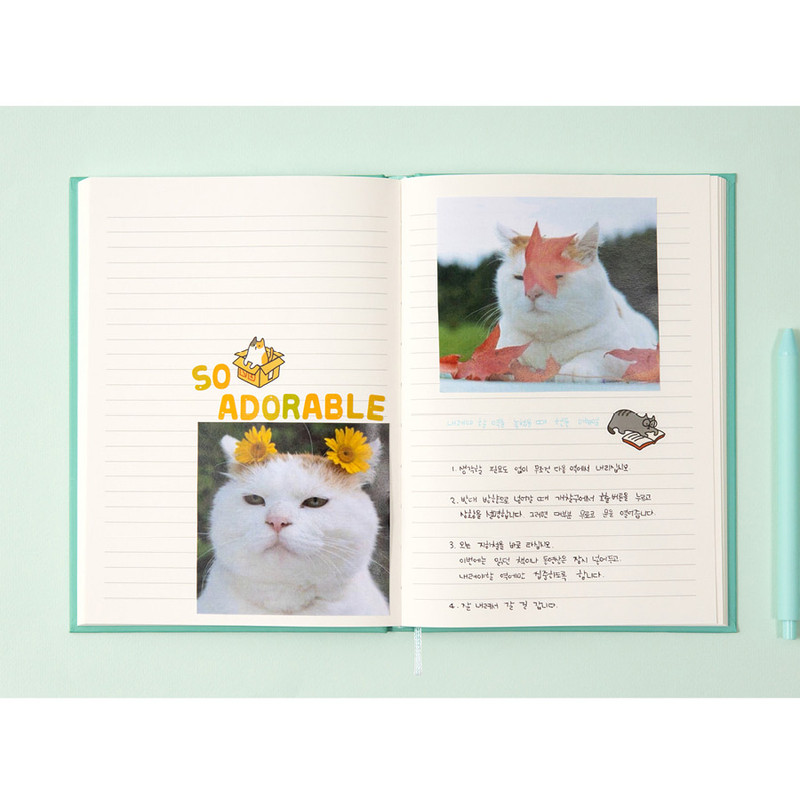Usage example - Ardium I am Paper A5 size hardcover lined notebook Usage example - Ardium I am Paper A5 size hardcover lined notebook