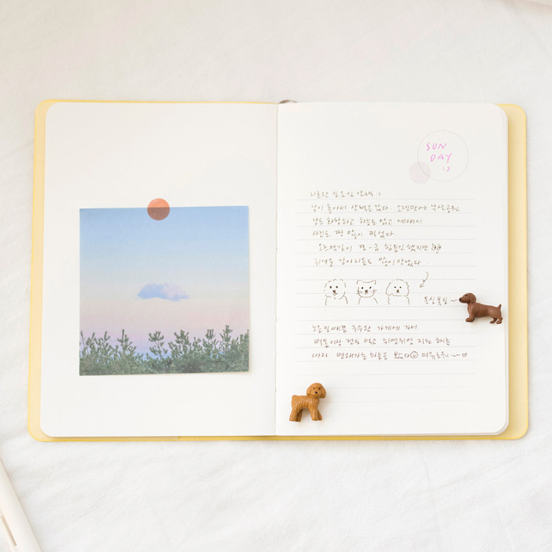 Usage example - The way of expressing blank and lined notebook ver2 Usage example - The way of expressing blank and lined notebook ver2