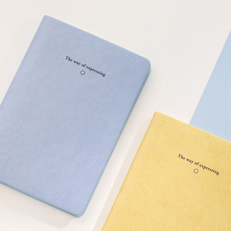 The way of expressing blank and lined notebook ver2 The way of expressing blank and lined notebook ver2