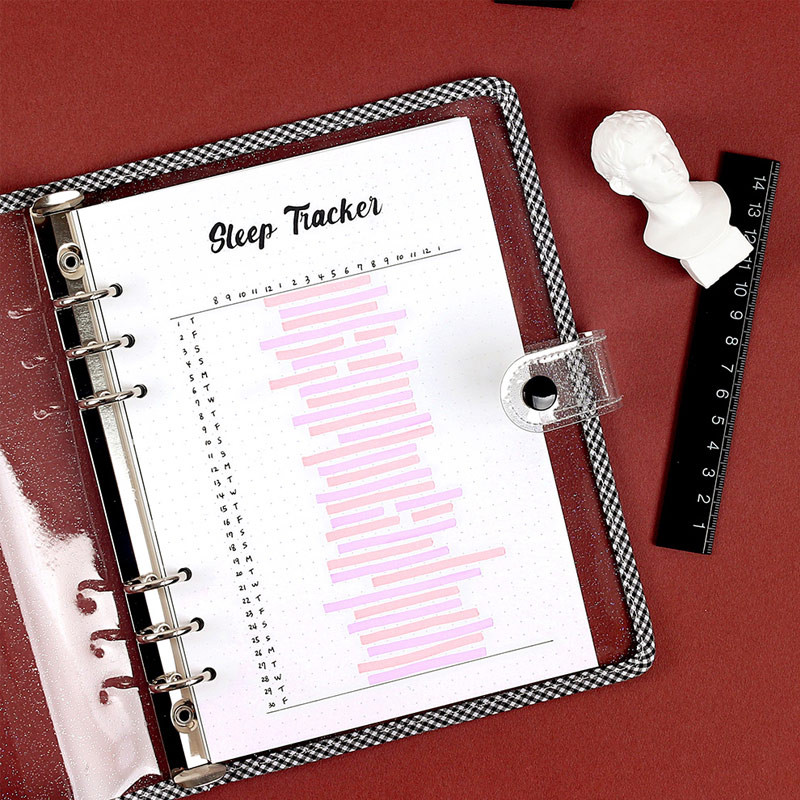 02 Dots - Wanna This Notebook refill papers for A5 size 6 ring binder 02 Dots - Wanna This Notebook refill papers for A5 size 6 ring binder