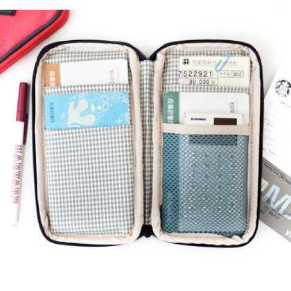 Dash and Dot multi pockets pencil pouch holder ver.2