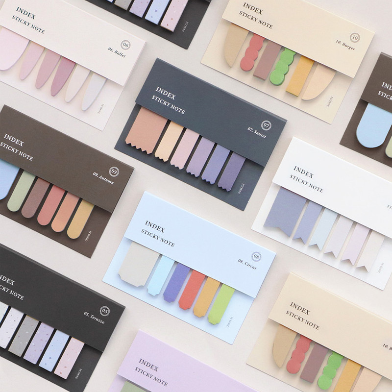 ICONIC Index sticky memo point bookmark set 05-12 ICONIC Index sticky memo point bookmark set 05-12
