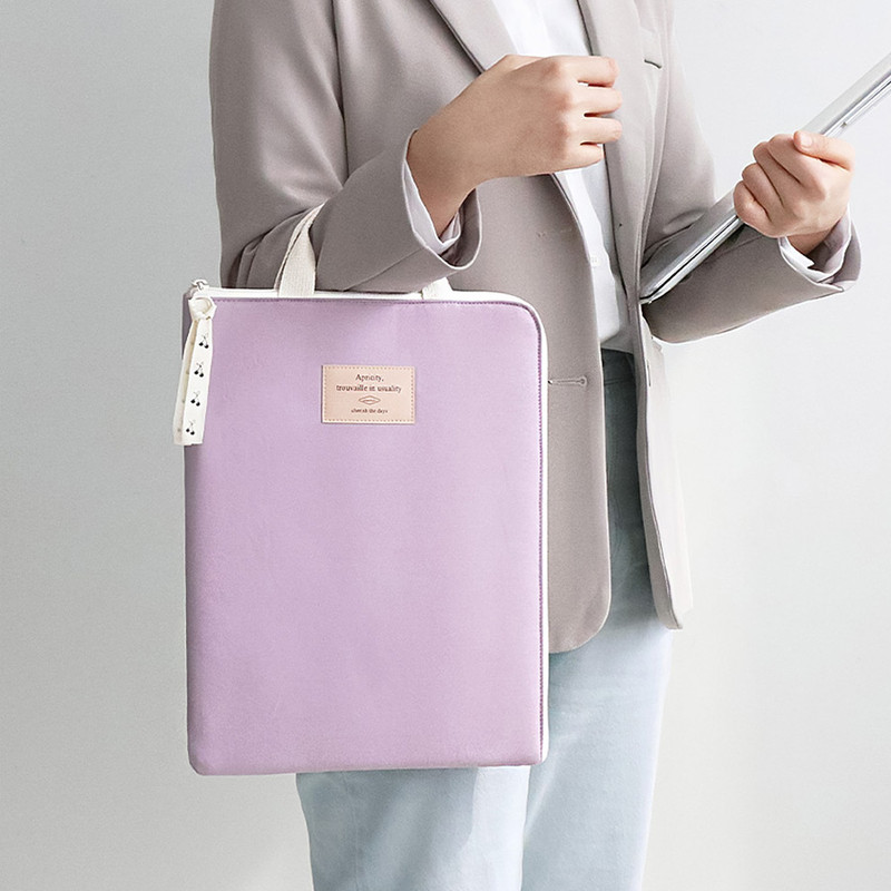 ICONIC Cottony A4 laptop notebook zipper sleeve case