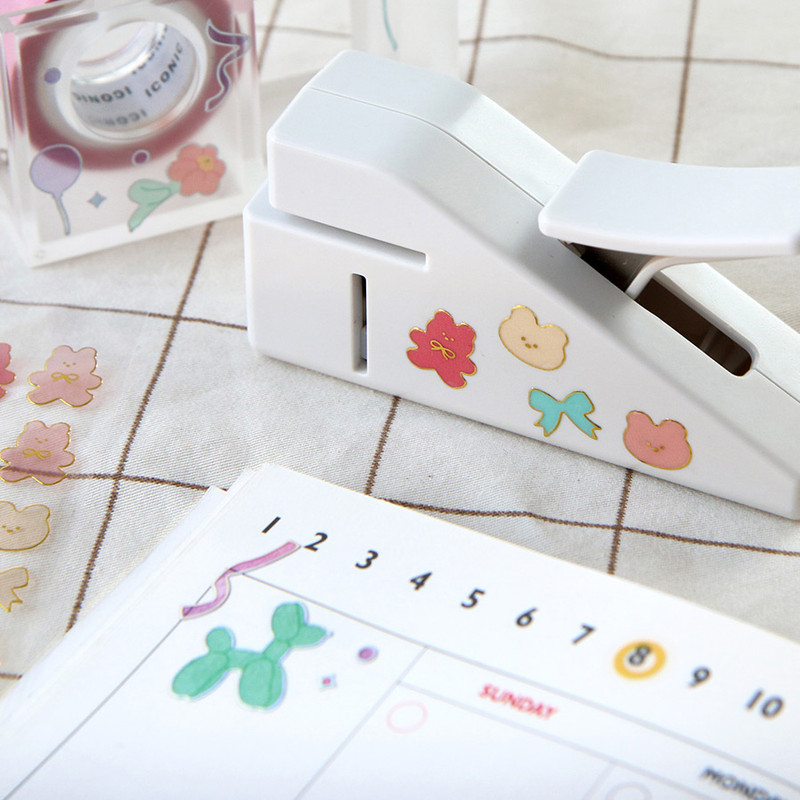 Usage example - ICONIC Shining line color removable sticker pack